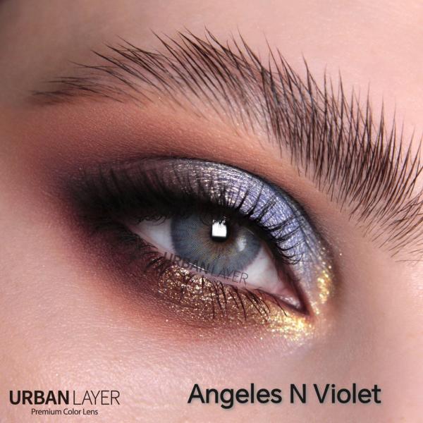 Angeles N Violet цветни Лещи